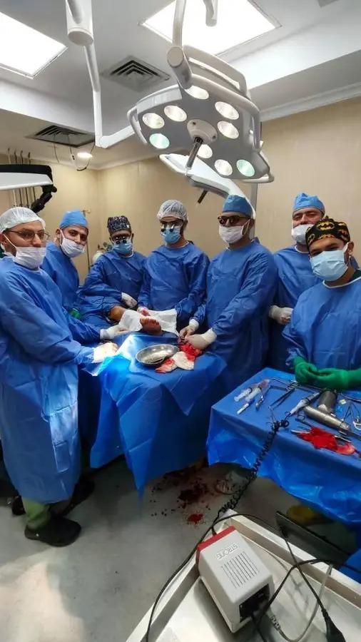 ‏التعليم العالي: نجاح جراحة دقيقة لإعادة بناء الفك السفلي بمستشفيات جامعة بني سويف
