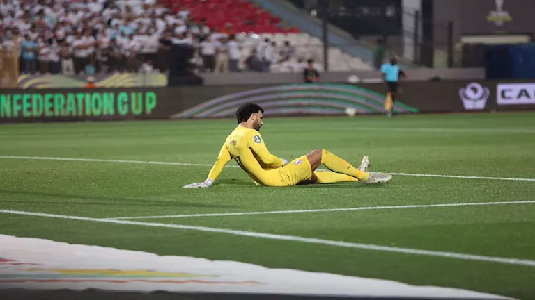 صدمة... مصدر يكشف تفاصيل إصابة مهدي سليمان حارس مرمى الزمالك