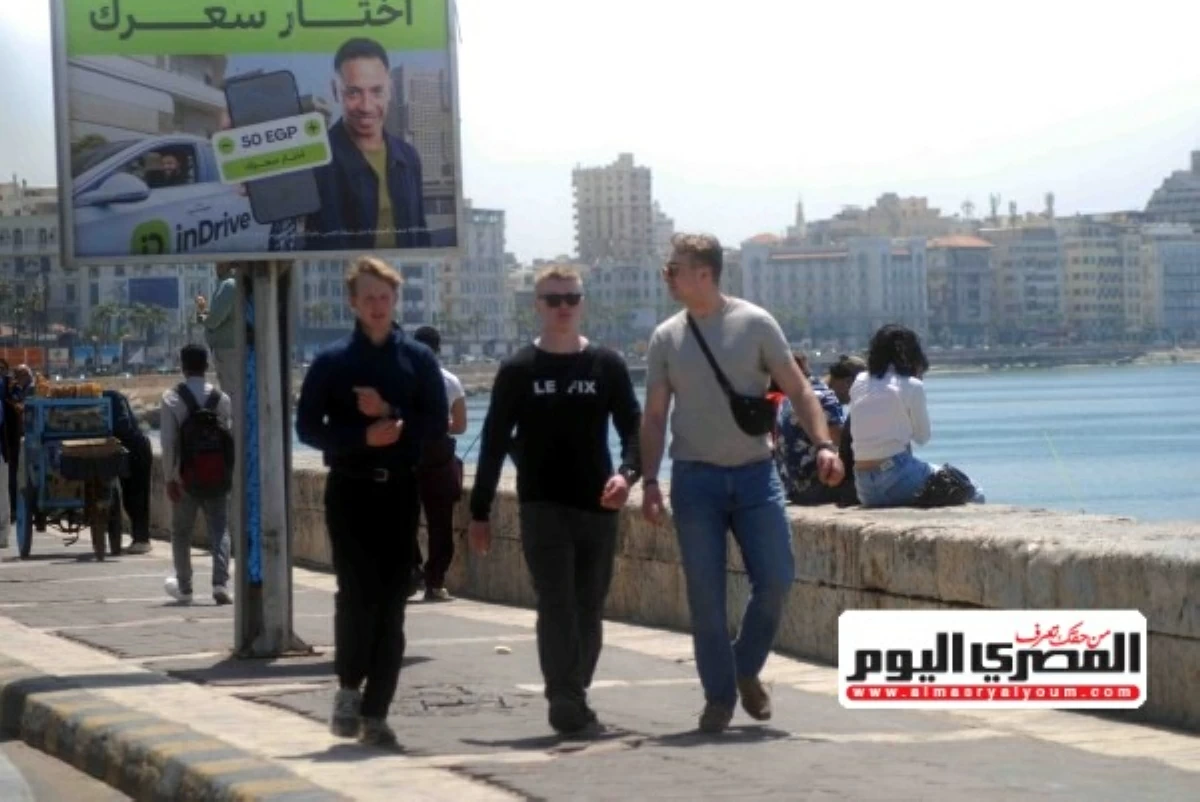 طقس شديد الحرارة على الإسكندرية