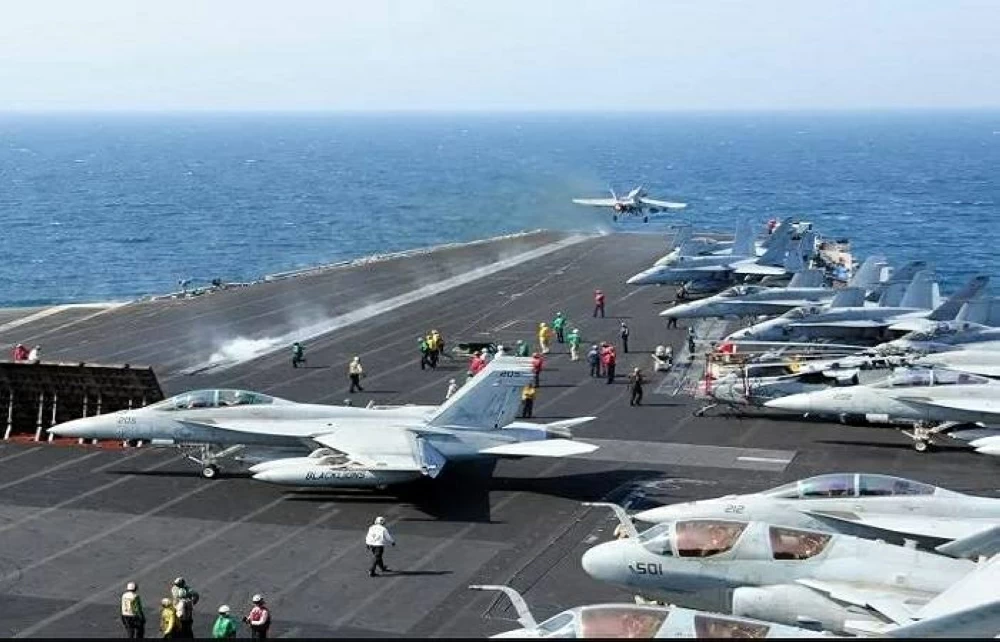 رغم الحديث عن المفاوضات.. الولايات المتحدة ترسل حاملة الطائرات «جورج بوش» إلى الشرق الأوسط