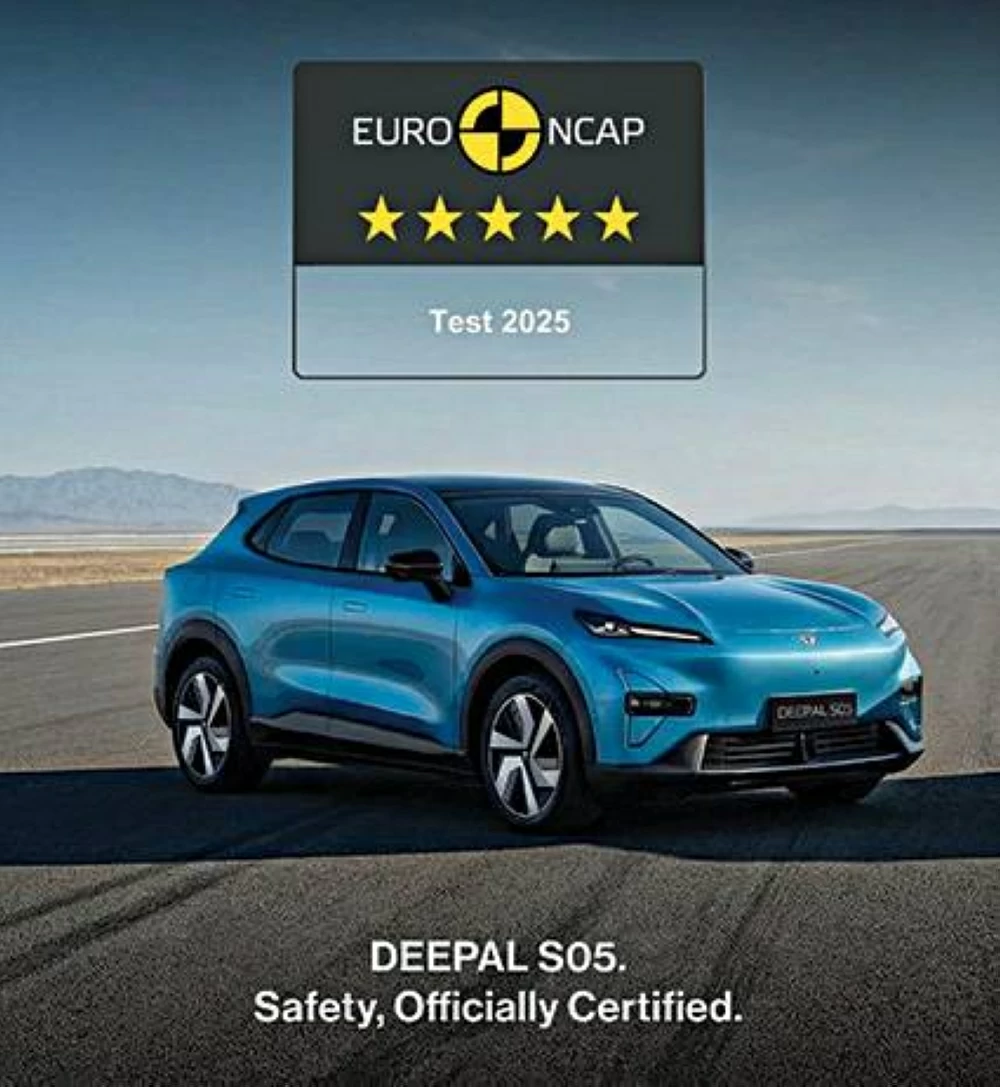 ديبال S05 تحصل على 5 نجوم في اختبارات التصادم الأوروبية Euro NCAP