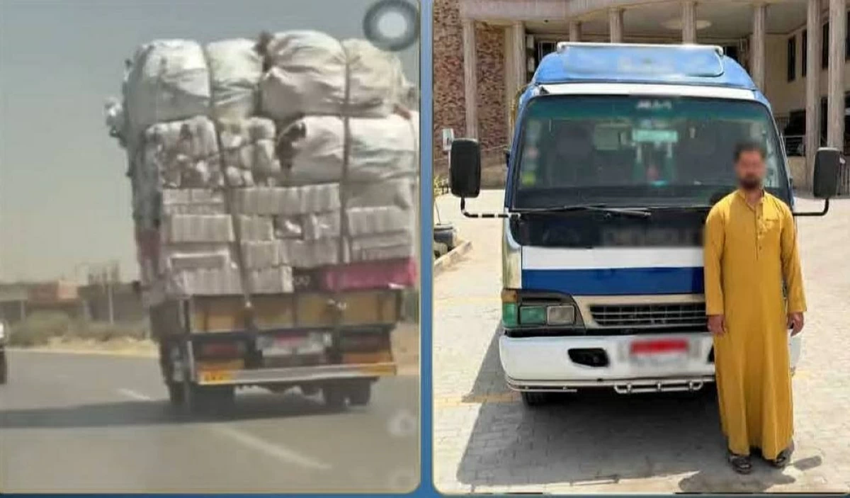 استعراض خطر بسيارة تريلا.. كشف ملابسات الفيديو وضبط المتهم فى كمين