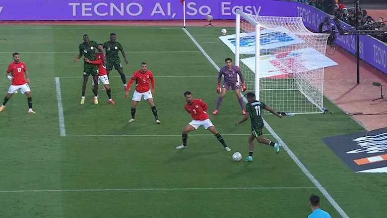 ملخص مباراة مصر ونيجيريا في كأس أمم أفريقيا