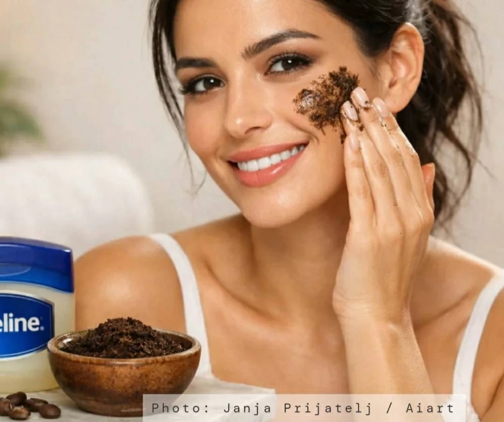 هتحسي بفرق واضح.. استخدمي ماسك القهوة بالفازلين للعناية بالهالات السوداء وتقليل الانتفاخ