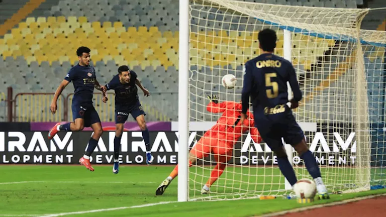 فيديو أهداف الشوط الأول من مباراة المصري و الزمالك بالدوري 