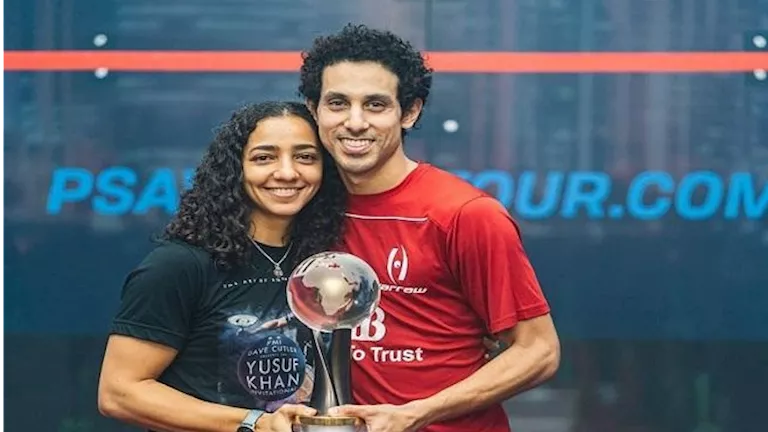 نجم الزمالك الأبرز.. 14 صورة ترصد زيجات بين لاعبين ولاعبات 