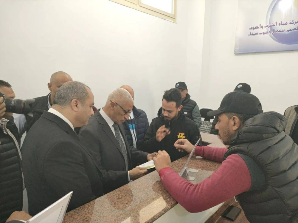 افتتاح مركز خدمة العملاء بـ«المياه» في العريش (تفاصيل)