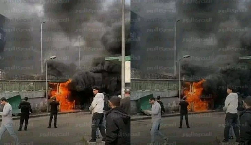 حريق هائل داخل موقف أتوبيسات «عبدالمنعم رياض».. والحماية المدنية تنتقل لموقع الحادث (تفاصيل وصور)