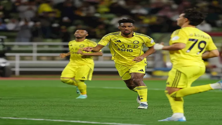 النصر يضرب الخلود بثلاثية نظيفة ويعزز موقعه في دوري روشن